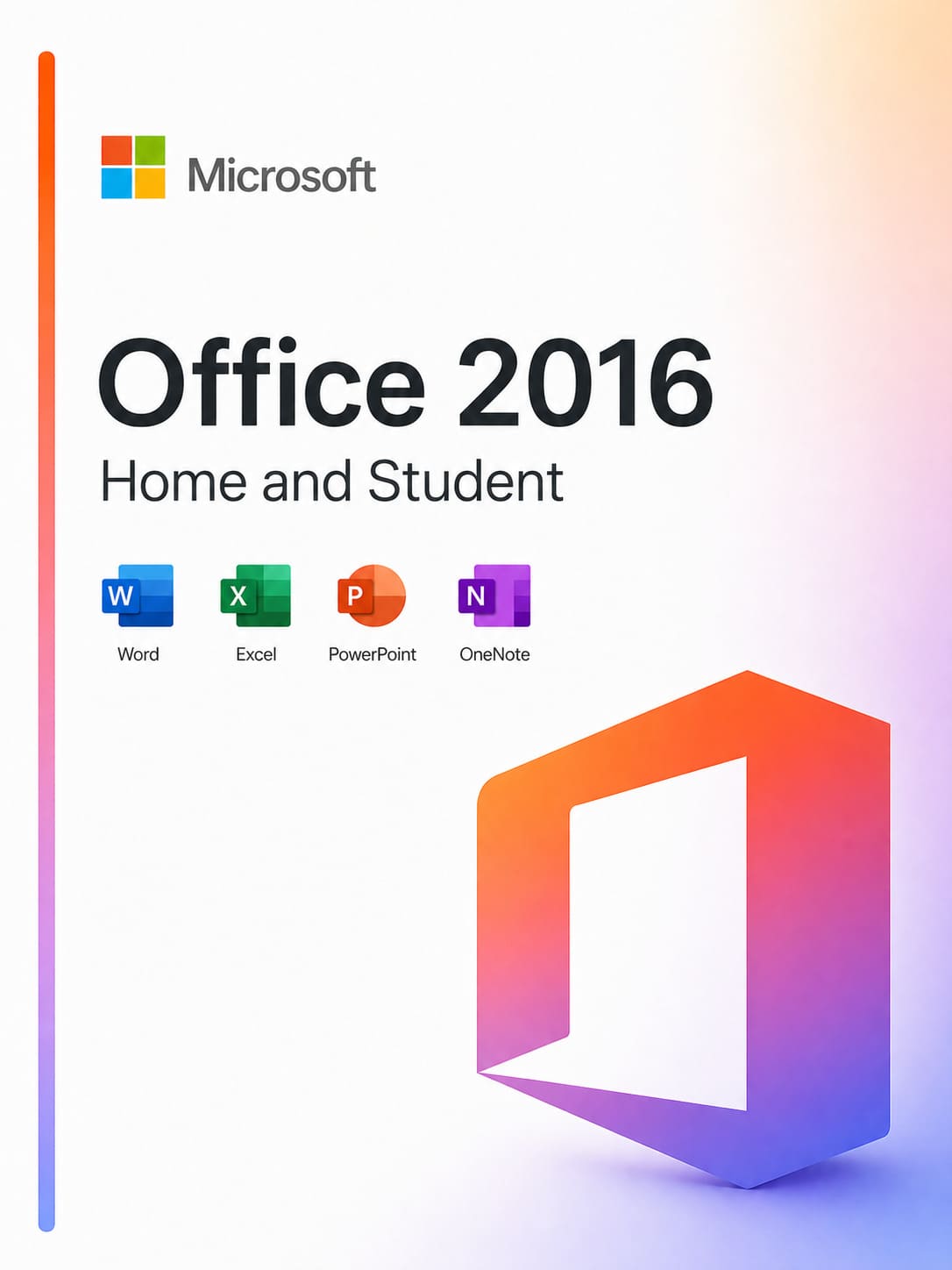 Microsoft Office 2016 Home and Student (Для Дома и Учебы)