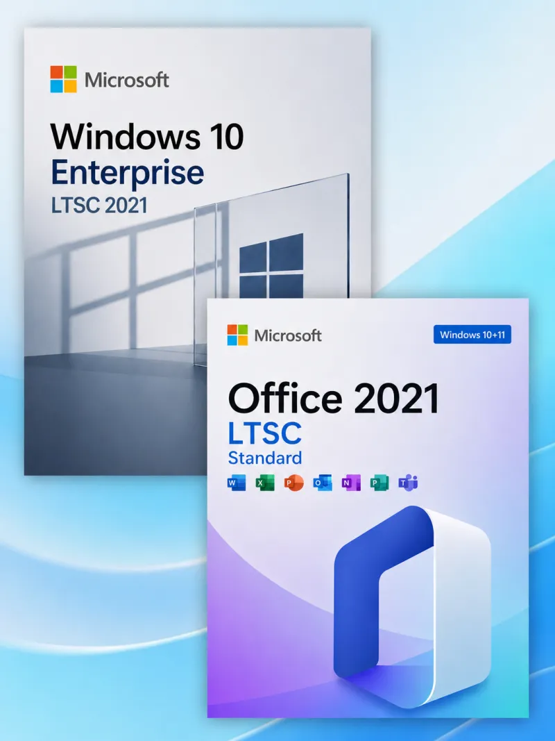Windows 10 Enterprise LTSC 2021 + Microsoft Office 2021 LTSC Standard