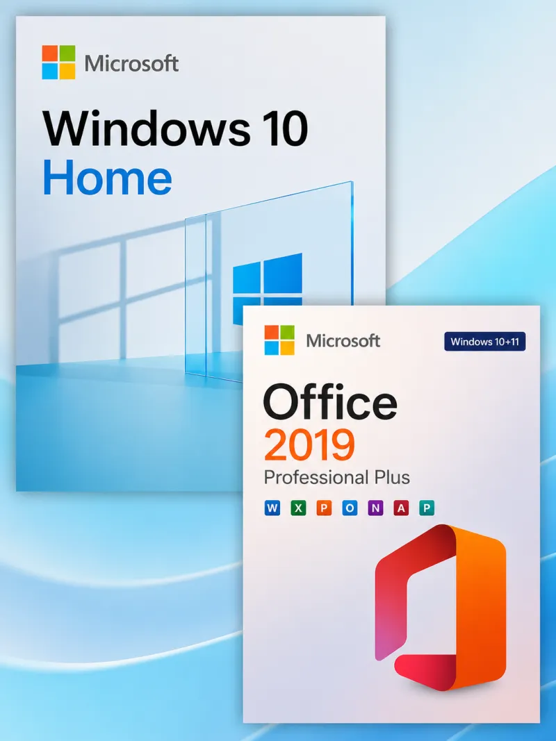 Windows 10 Home + Office 2019 Professional Plus