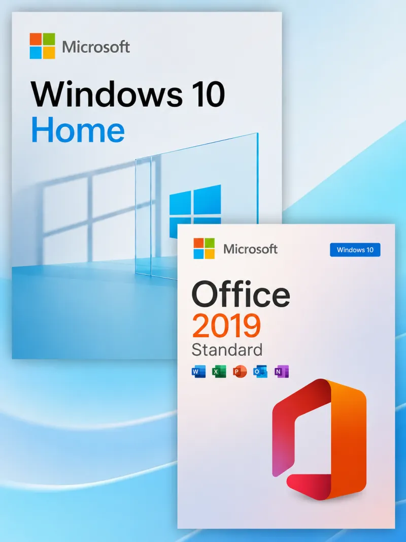 Windows 10 Home + Office 2019 Standard