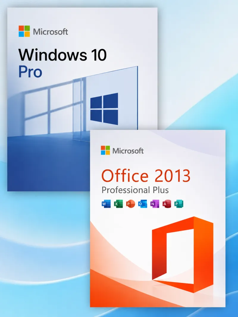 Windows 10 Pro + Office 2013 Professional Plus