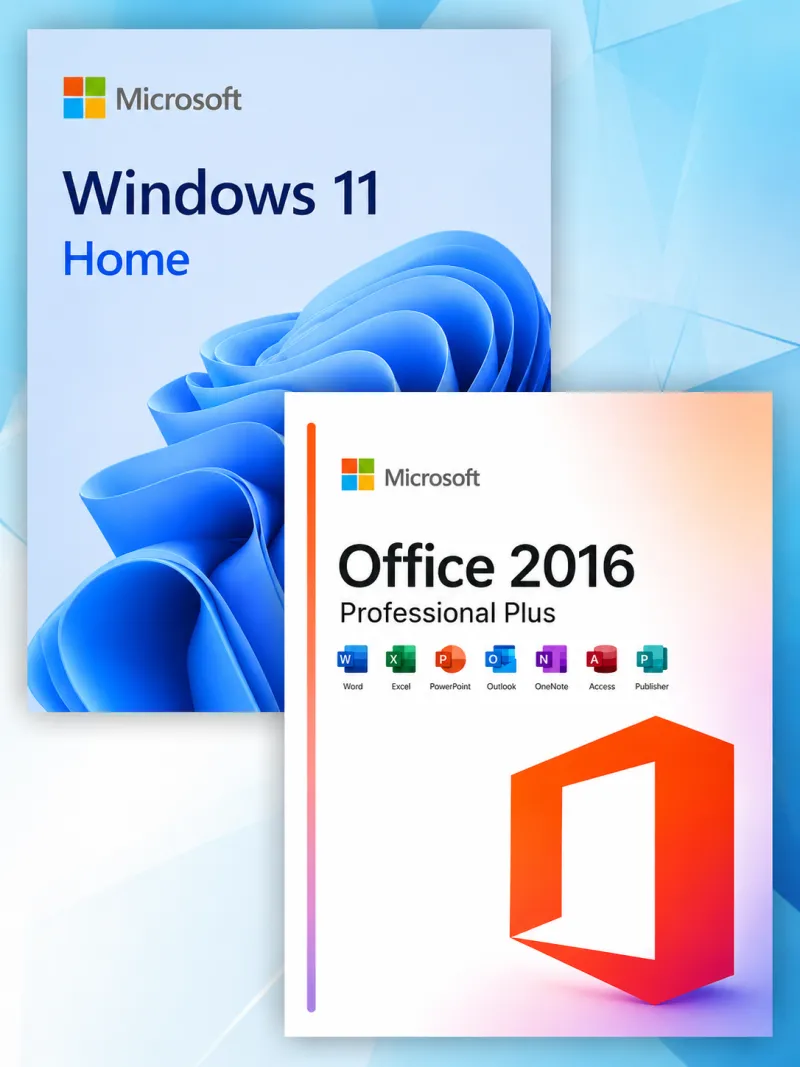 Windows 11 Home + Office 2016 Professional Plus