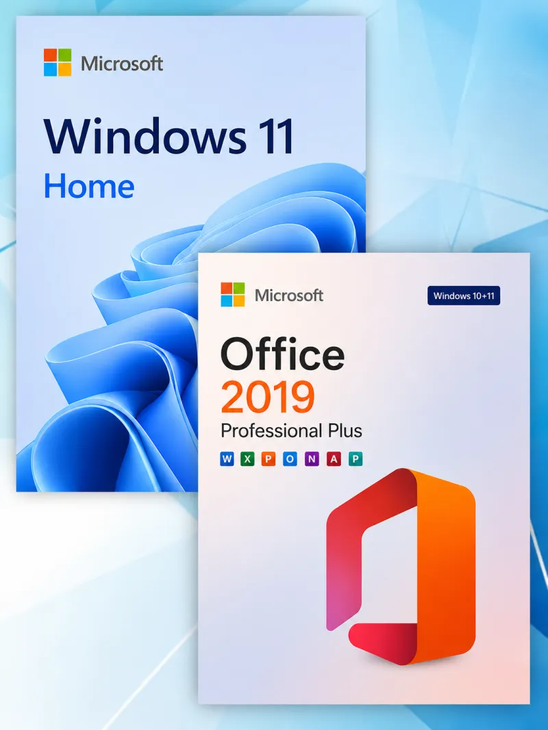 Windows 11 Home + Office 2019 Professional Plus