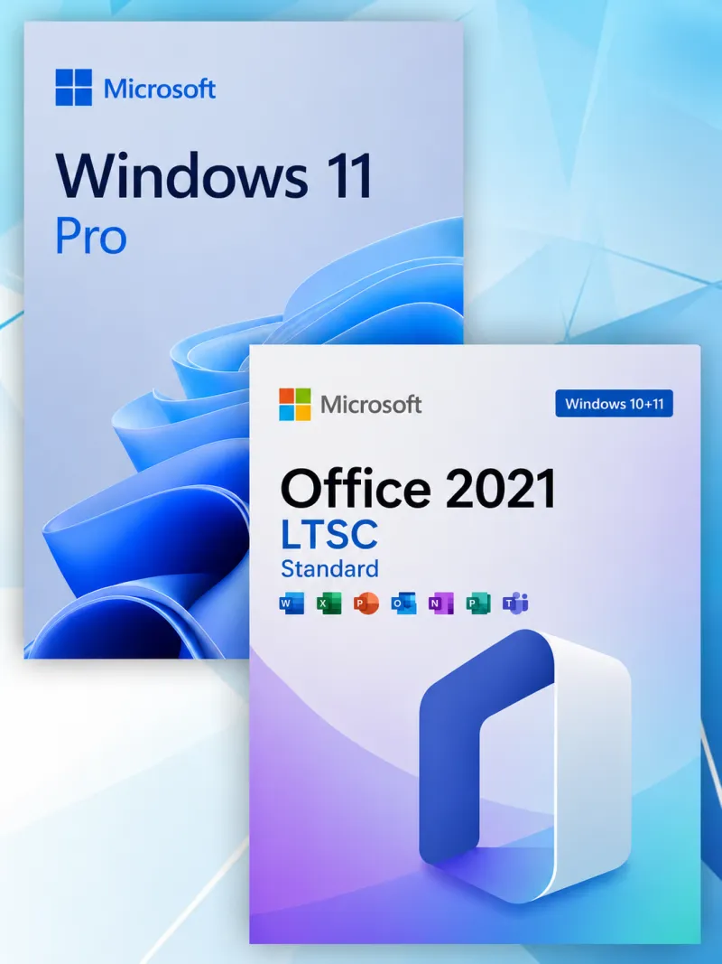 Windows 11 Pro + Microsoft Office 2021 LTSC Standard