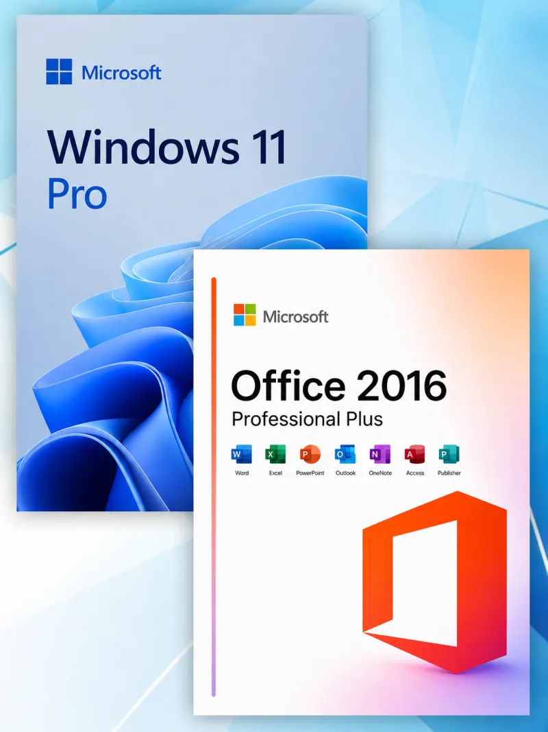 Windows 11 Pro + Office 2016 Professional Plus
