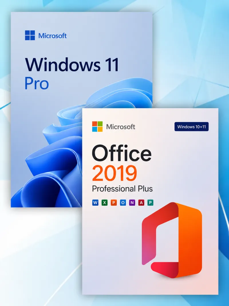 Windows 11 Pro + Office 2019 Professional Plus