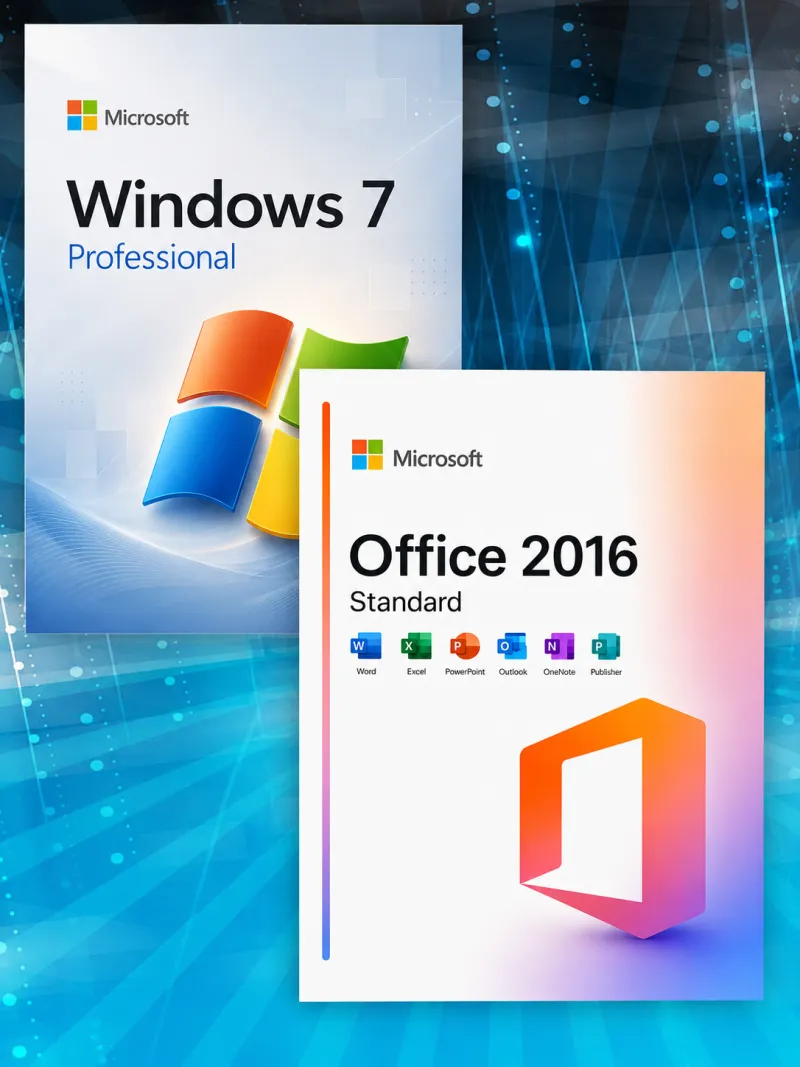 Windows 7 Professional + Office 2016 Standard (Стандартный)